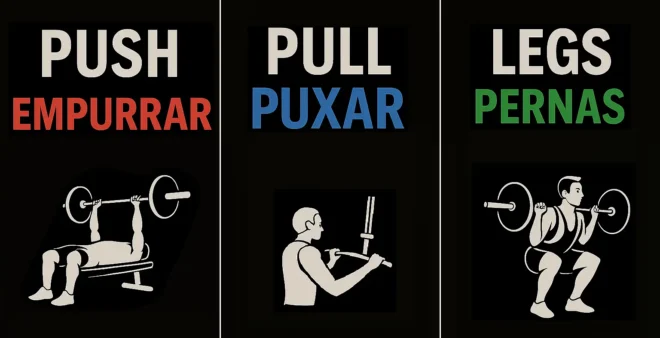 Treino PPL: Como funciona o push pull legs na prática
